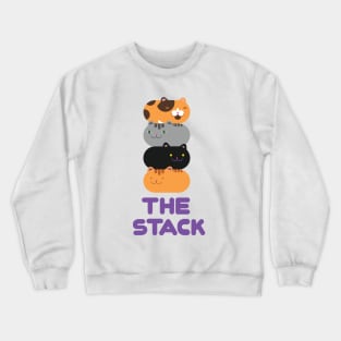 🔮🐱Cats on the Stack🔮🐱 Crewneck Sweatshirt